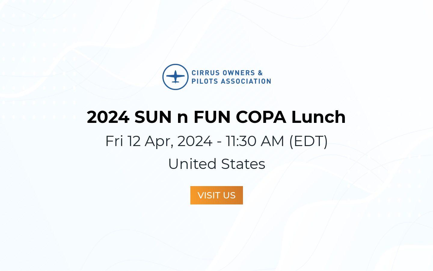 2025 SUN n FUN COPA Lunch